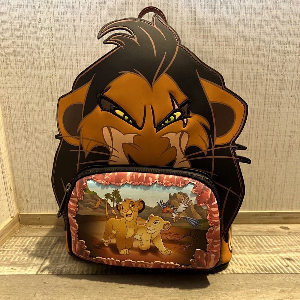 NWT Loungefly Scar Mini Backpack
